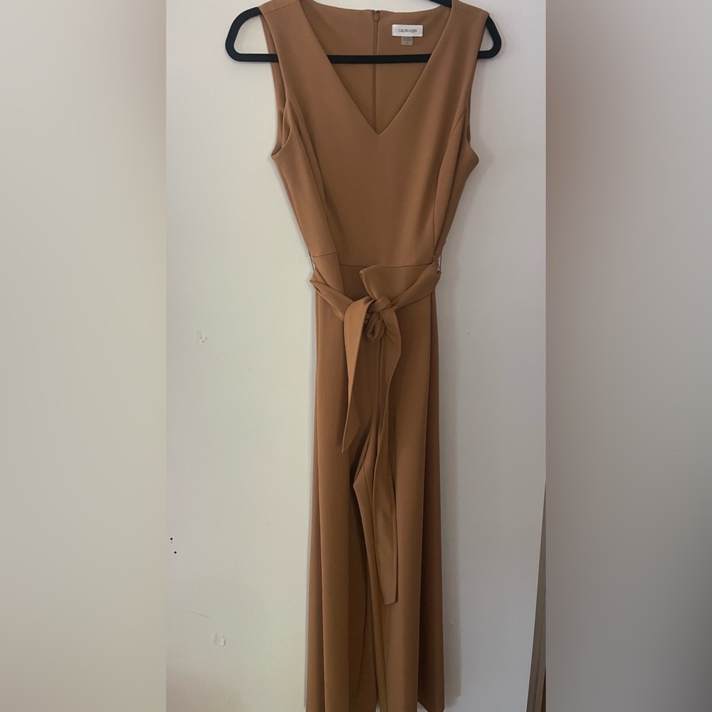 Calvin Klein Tan Women's Jumpsuit